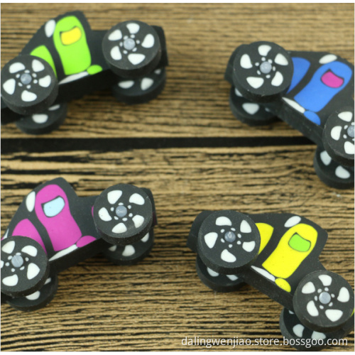 Promotion Car Toys School Eraser For Pencil